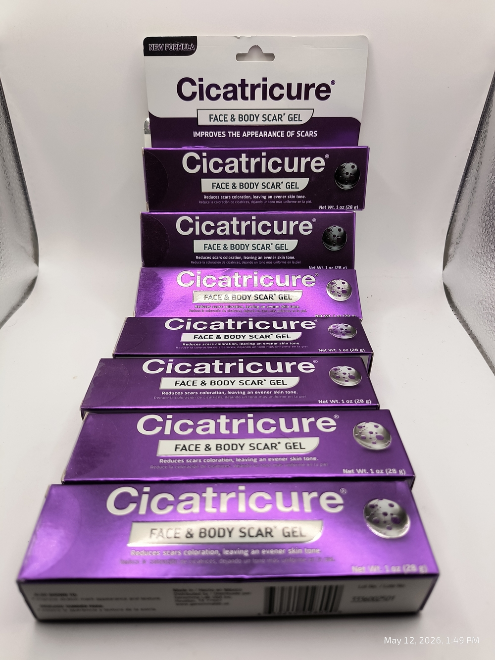 7 Boxes Cicatricure Face And Body Scar Gel 1.0 oz 28g Sealed Remove Scars
